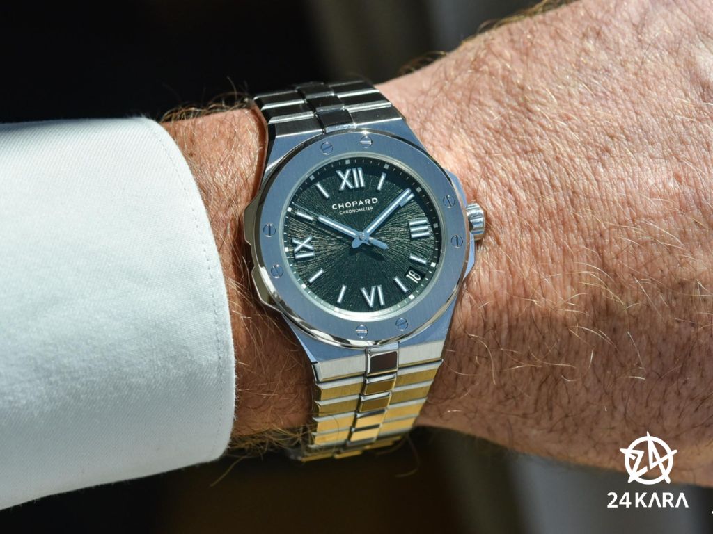 Giới thiệu các mẫu đồng hồ Chopard Alpine Eagle 41mm Green Dial mới