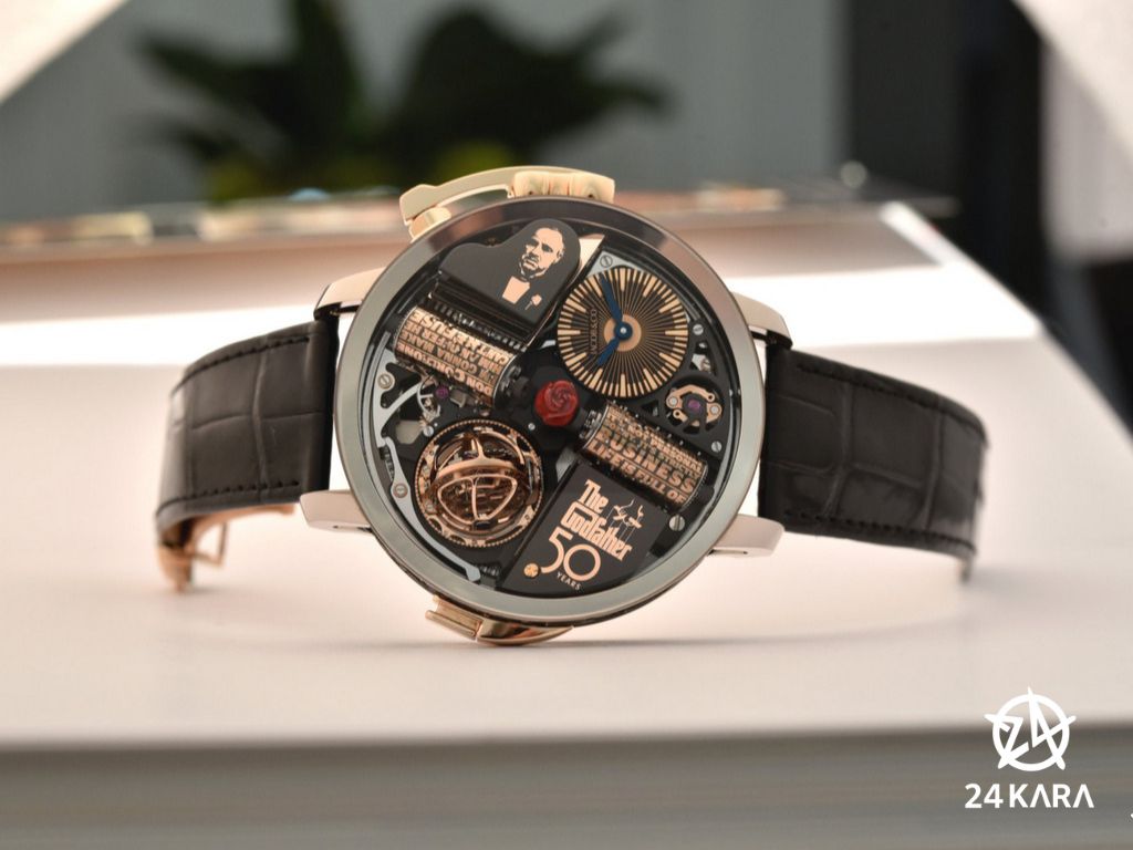 Giới thiệu đồng hồ Jacob & Co. Opera Godfather 50th Anniversary OP110.30.AA.AA.ABALA mới