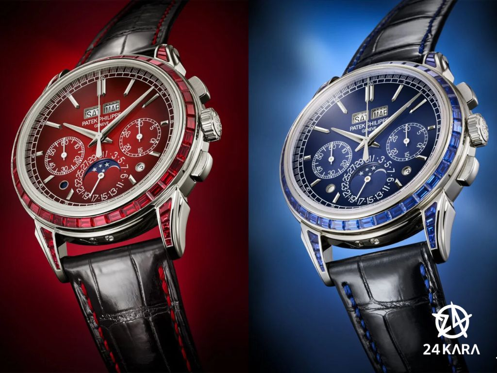 Giới thiệu các phiên bản đồng hồ Patek Philippe 5271P từ Sapphire và Ruby mới