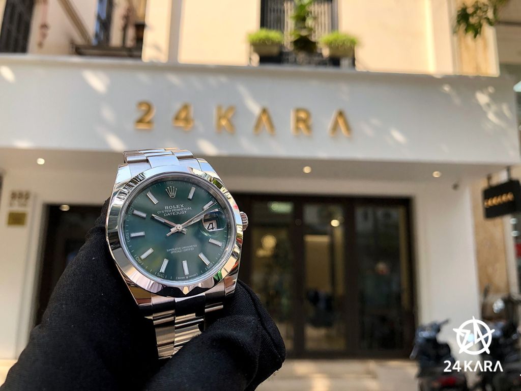 Review chi tiết đồng hồ Rolex Datejust 126300-0019 Thép - Mã mới 2022