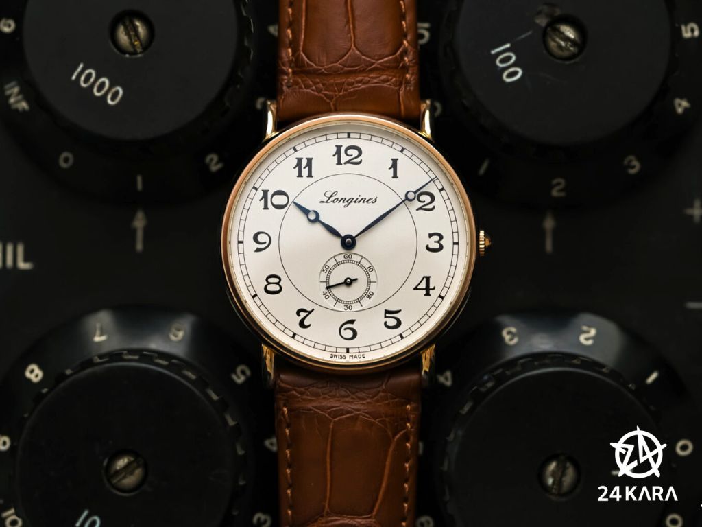 Giới thiệu đồng hồ Longines Presence Heritage 38.5mm Pink Gold L4.785.8.73.2 mới