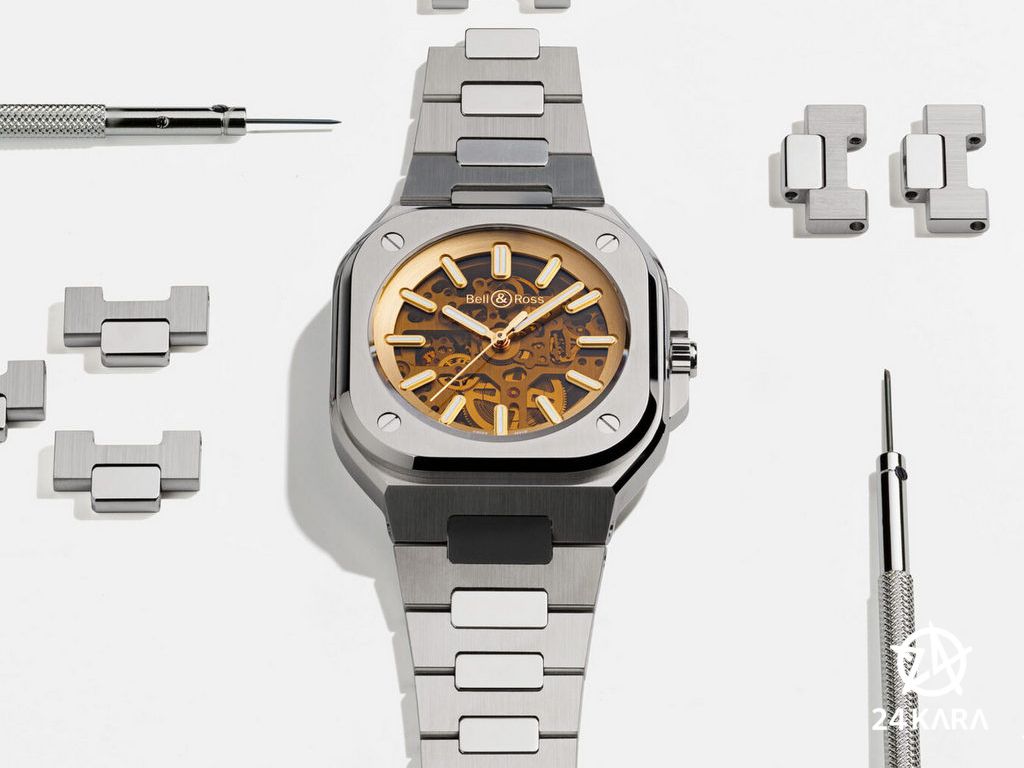 Những phiên bản đồng hồ Bell & Ross BR 05 Skeleton Golden mới có gì đặc biệt?