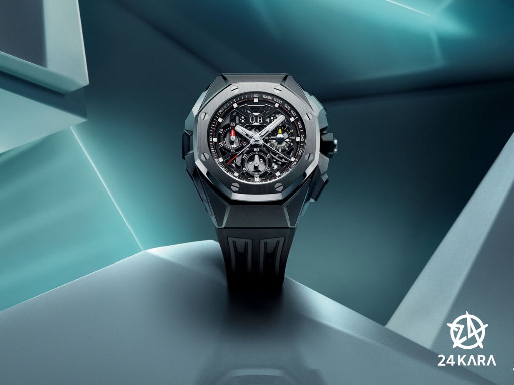 Giới thiệu đồng hồ Audemars Piguet Royal Oak Concept Split-Seconds GMT 26650TI.OO.D013CA.01 mới