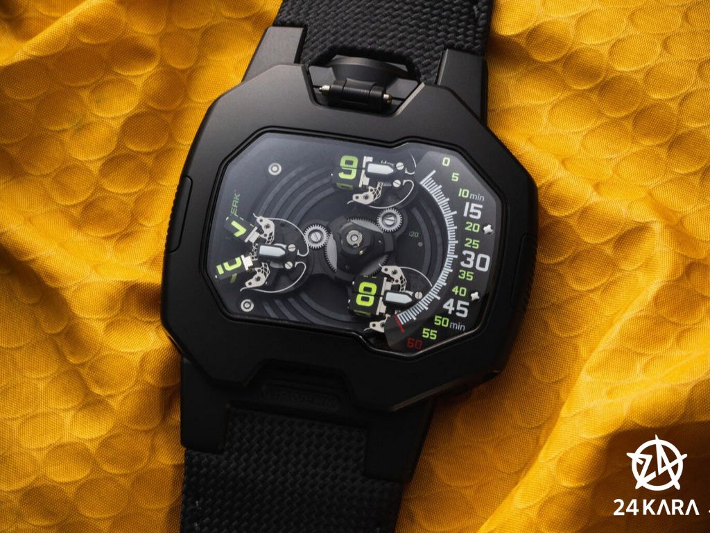 Giới thiệu đồng hồ Urwerk UR-120 Space Black mới