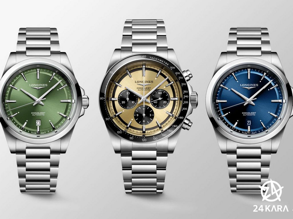 Khám phá bộ sưu tập Longines Conquest 2023 Time-And-Date & Chronograph mới