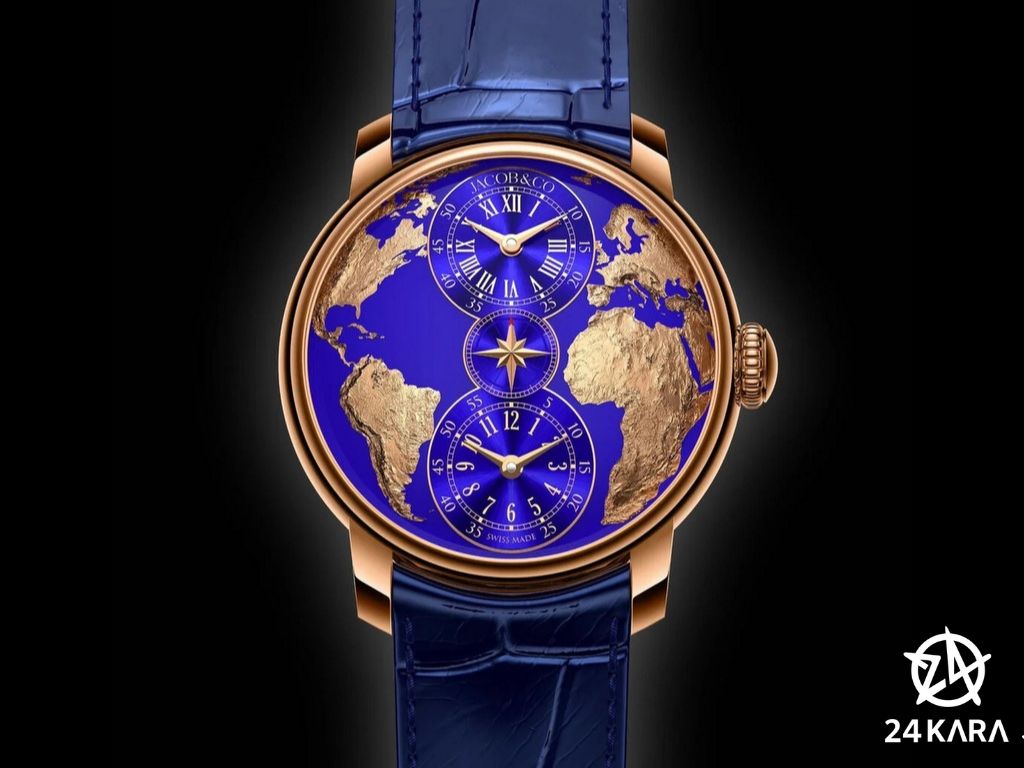 Giới thiệu đồng hồ Jacob & Co “The World Is Yours” Dual Time Zone mới