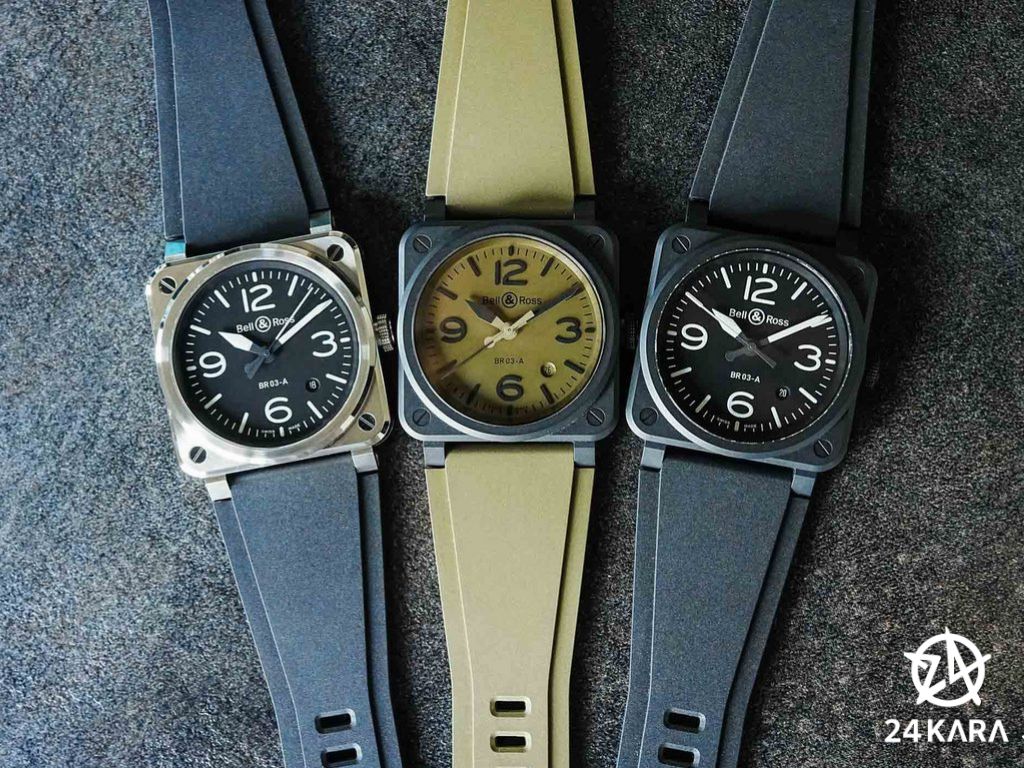 Khám phá các mẫu đồng hồ mới trong bộ sưu tập Bell & Ross BR 03