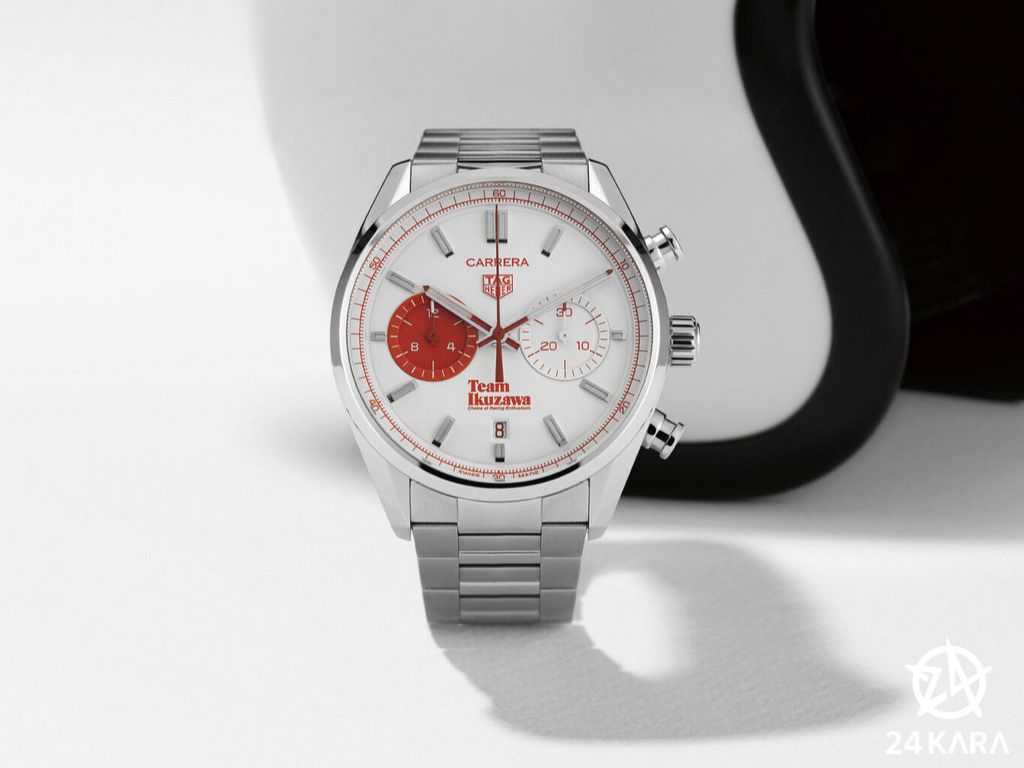 Giới thiệu đồng hồ TAG Heuer Carrera Chronograph x Team Ikuzawa by Bamford CBN201F.EB0356 mới