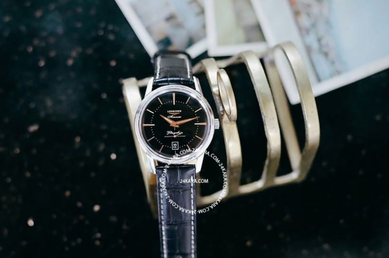 Đồng hồ Longines Flagship Heritage - nét cổ điển tinh tế L4.795.4.58.0