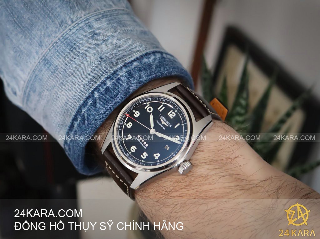 Review đồng hồ Longines Spirit Automatic 40mm L3.810.4.53.0