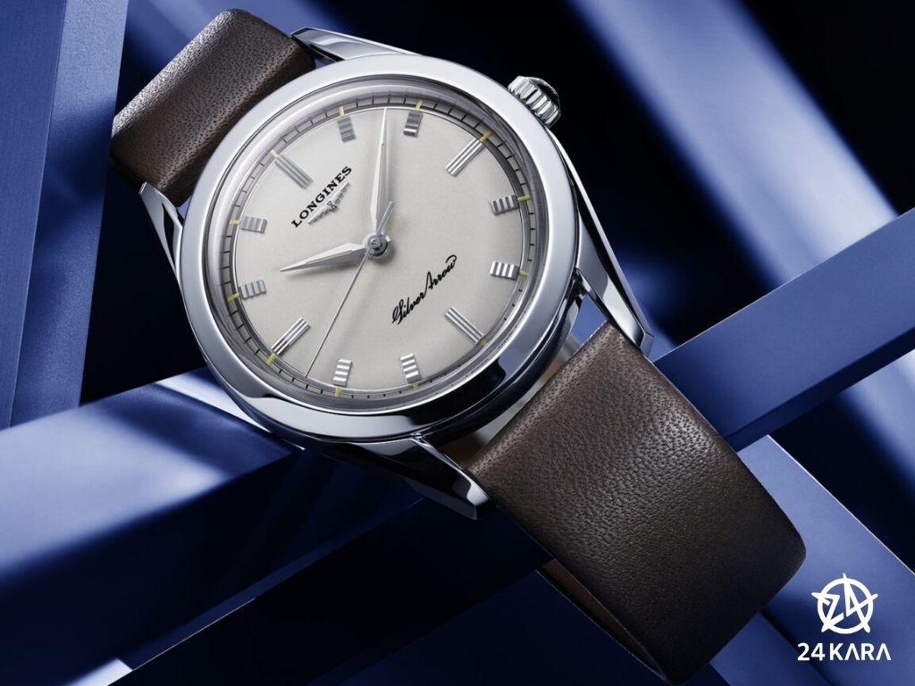Giới thiệu đồng hồ Longines Silver Arrow L2.834.4.72.2 phiên bản cổ điển mới