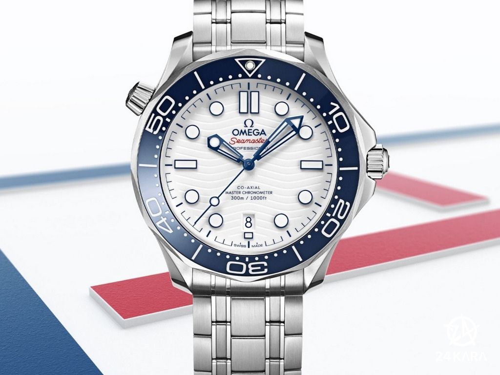 Giới thiệu đồng hồ Omega Seamaster Diver 300M Tokyo 2020 522.30.42.20.04.001 mới