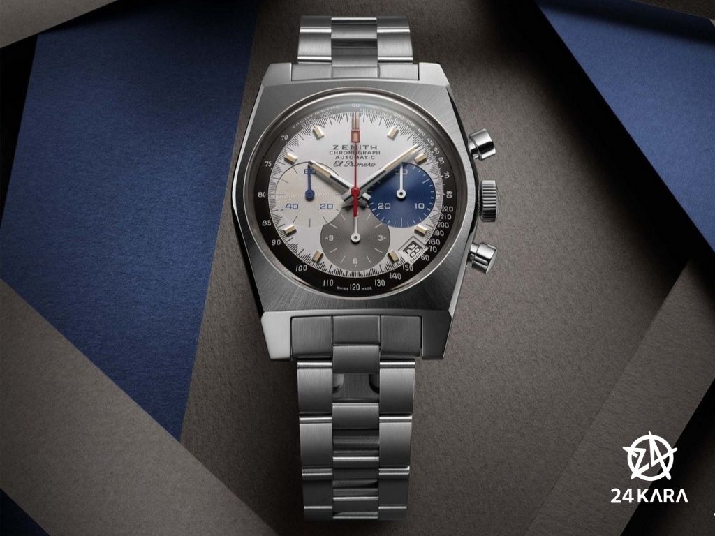 Giới thiệu đồng hồ Zenith Chronomaster Revival A3817 mới với mặt số đa sắc độc đáo